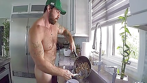 Xavier Cooking In Natures Garb