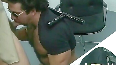 Corrupt Cops Indulging In A Gay Gangbang At The Cell
