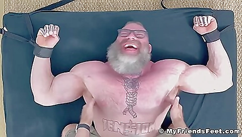 Bound Bearded Stud Tormented Hardcore